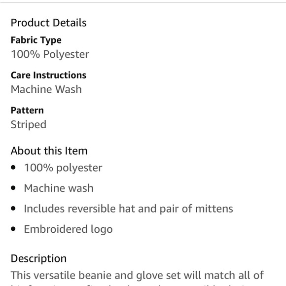 Boys Nike Swoosh Reversible Beanie Hat & Gloves - Picture 2 of 4